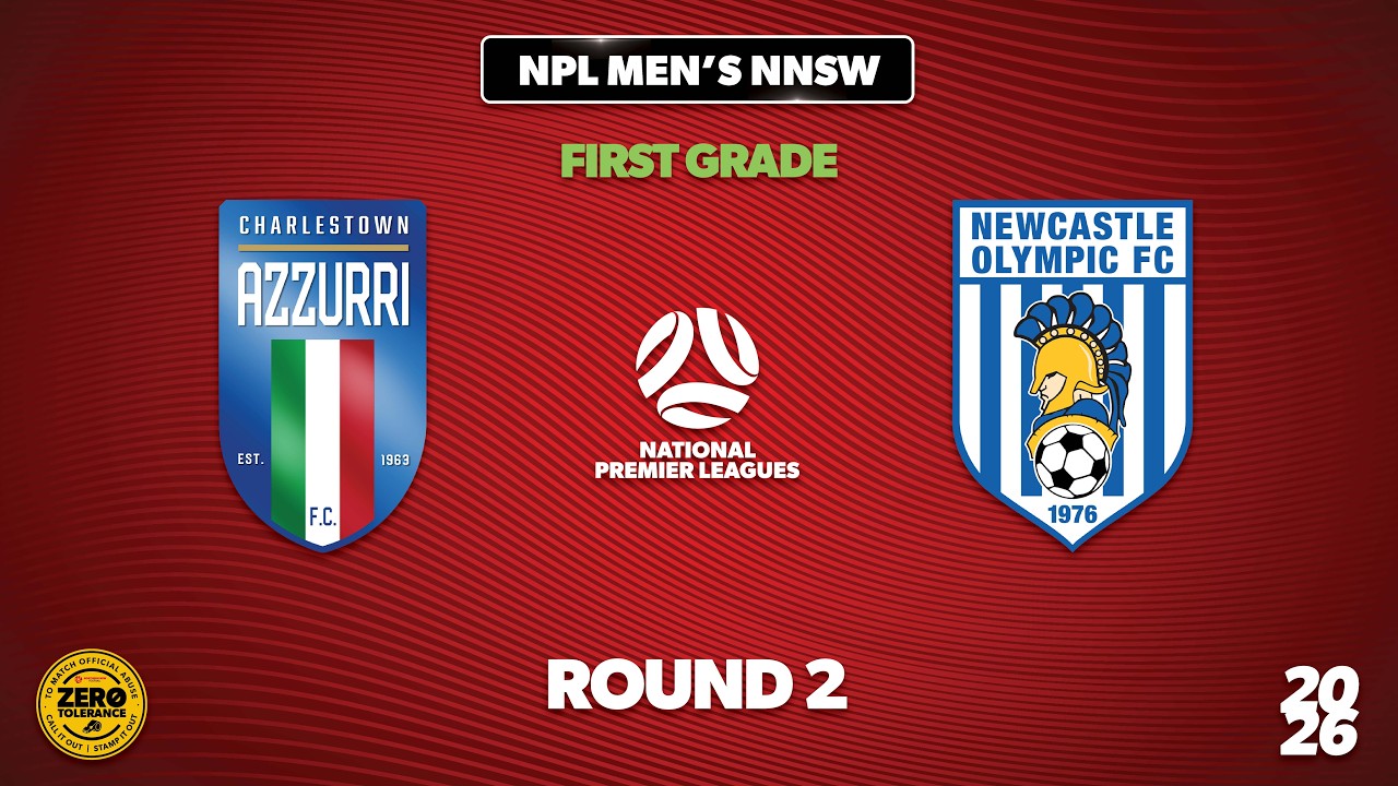 NPL Men's NNSW Round 1 First Grade - Charlestown Azzurri v Newcastle Olympic