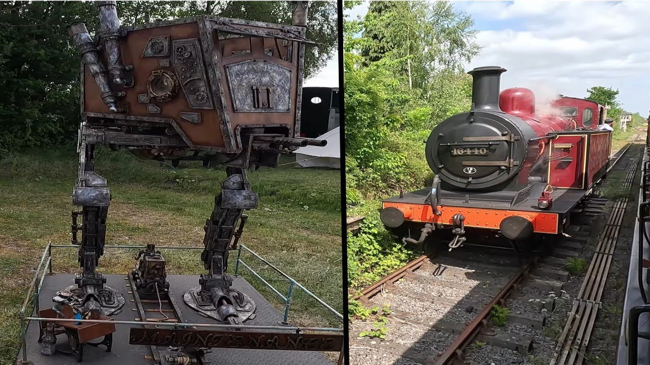 Midlands Steam Railway / Steampunk faire - Steam trains, Tea Dueling and Tea pot racing.