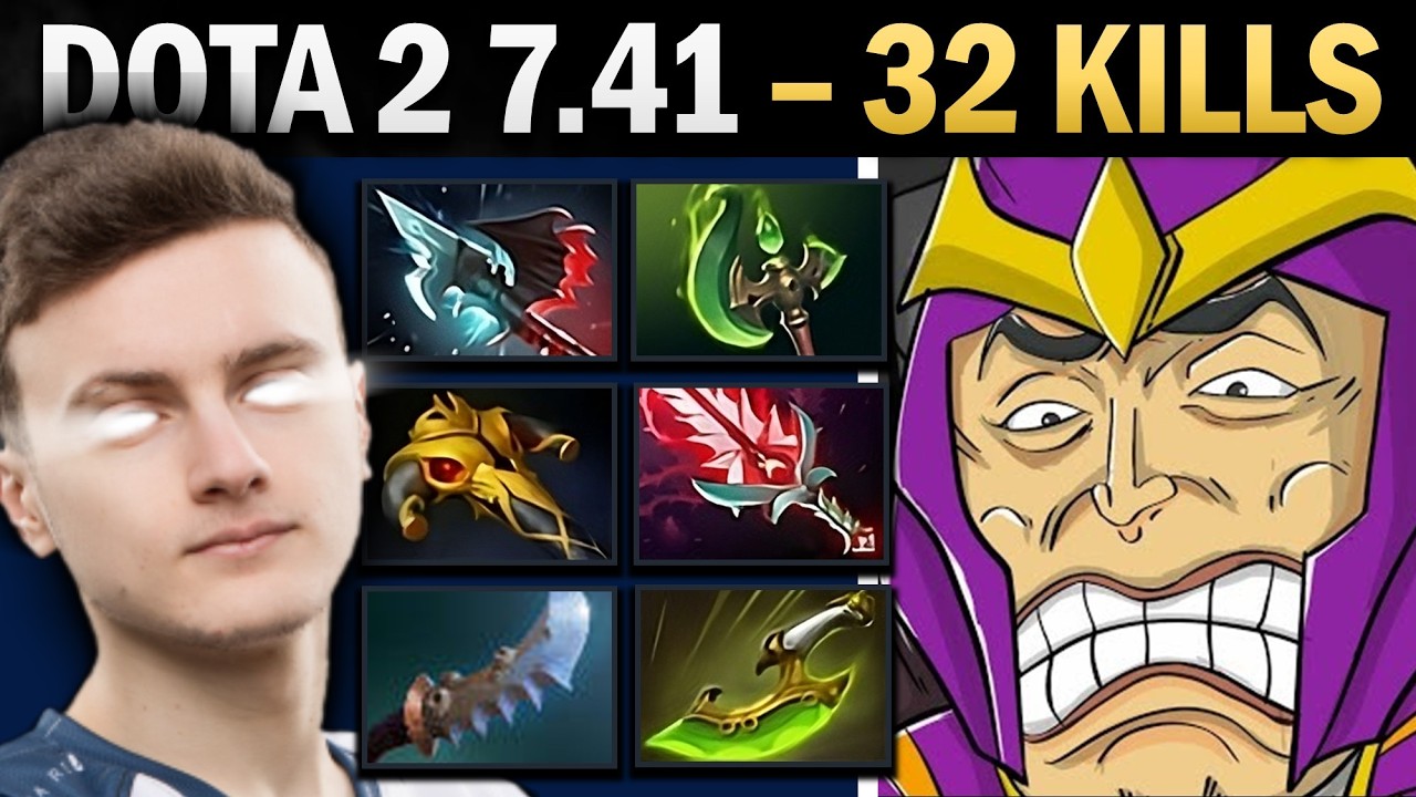 Silencer with 34 Kills and Parasma - Dota 7.41