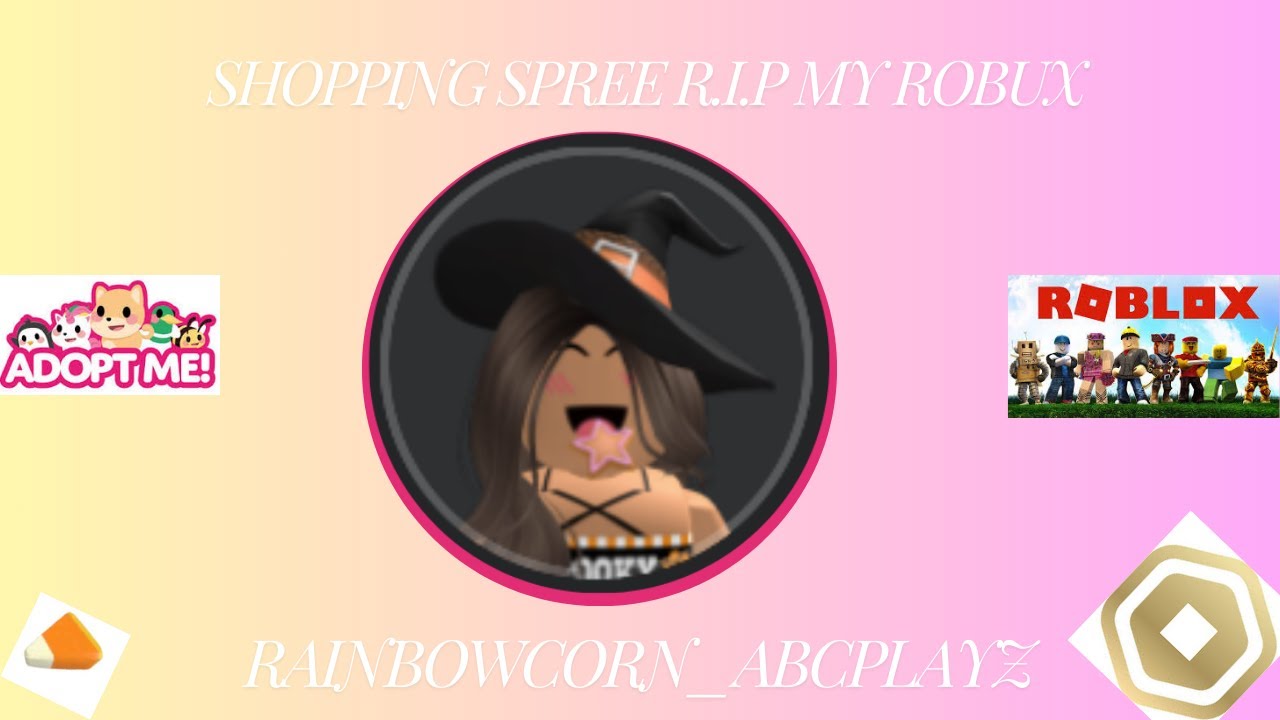 Shopping Spree (Adopt Me) R.I.P My Robux!