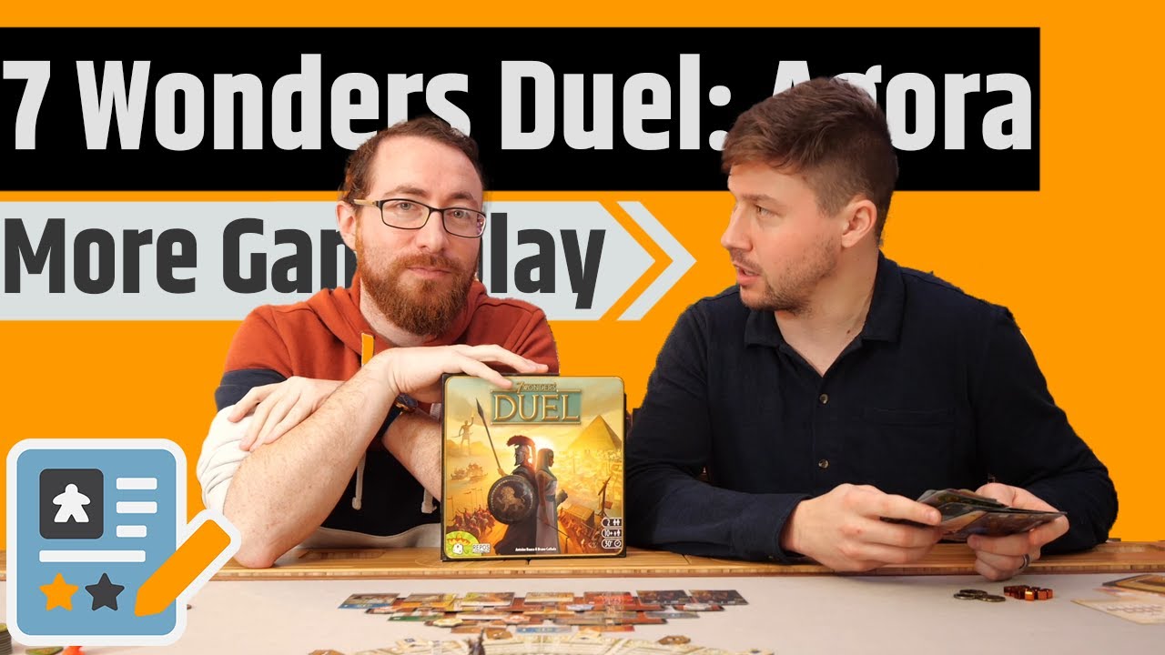 7 Wonders Duel Gameplay with Pantheon And Agora