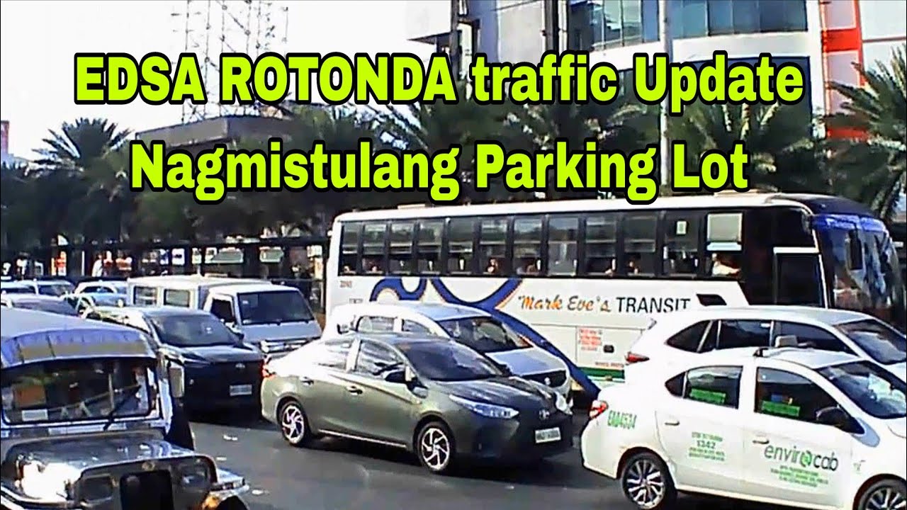 EDSA ROTONDA Magallanes - Taguig Gate 3 Rush hour traffic Update 