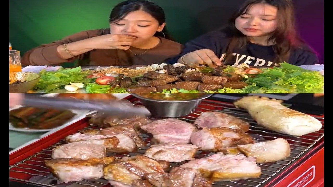 Pork Mukbang Amazing people from all parts of the world