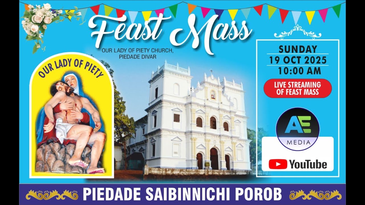 Feast of Our Lady of Piety || Our Lady of Piety Church, Divar || LIVE