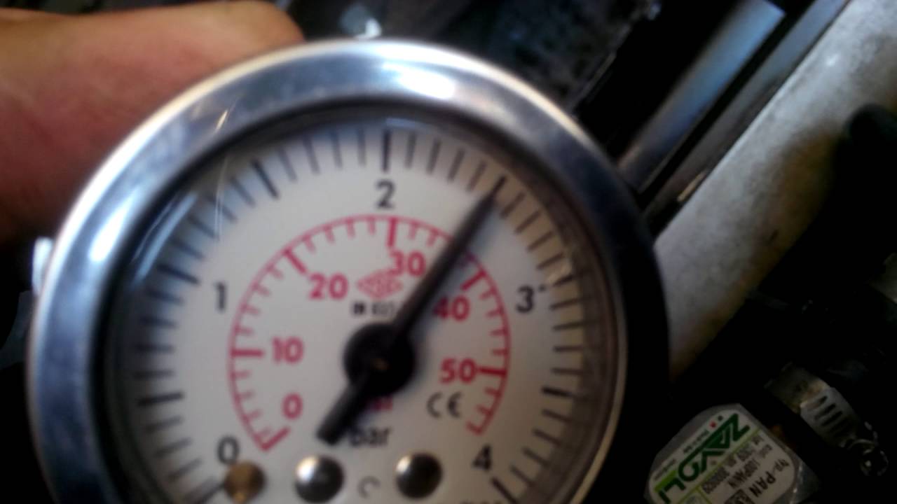Gasoline pump pressure control.Benzin pompası basınç kontrolü 2