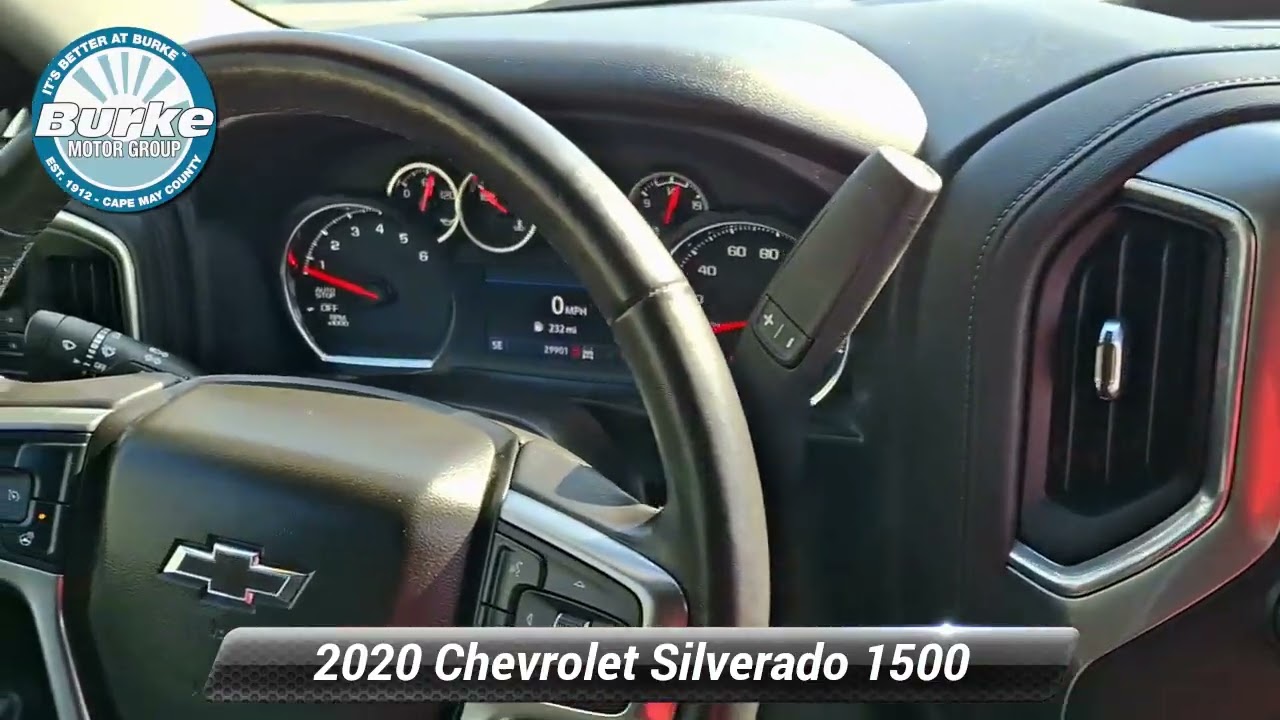 Certified 2020 Chevrolet Silverado 1500 4WD Crew Cab Standard Bed RST, Cape May Court House, NJ