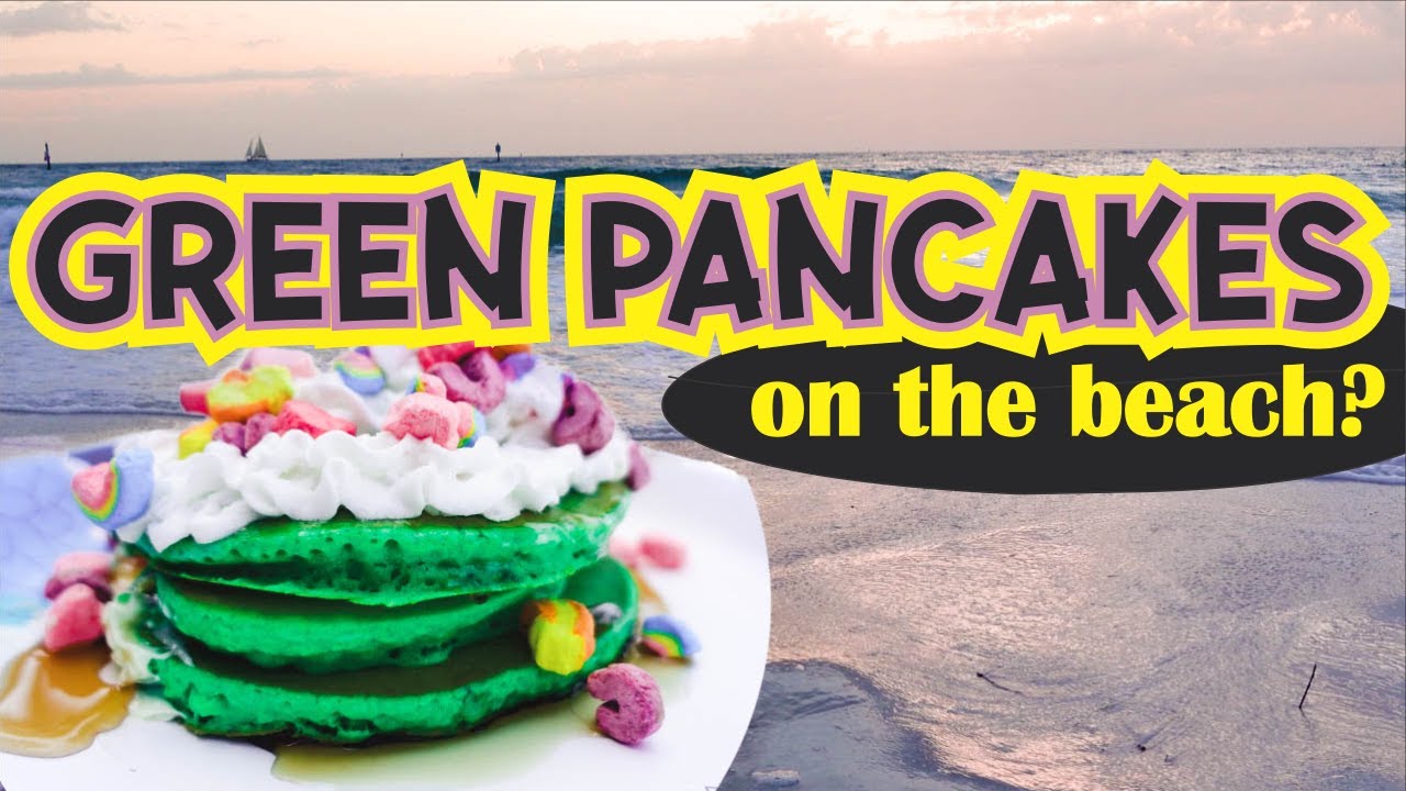 Why Did Our Tailgate Cooked Pancakes Turnout GREEN?