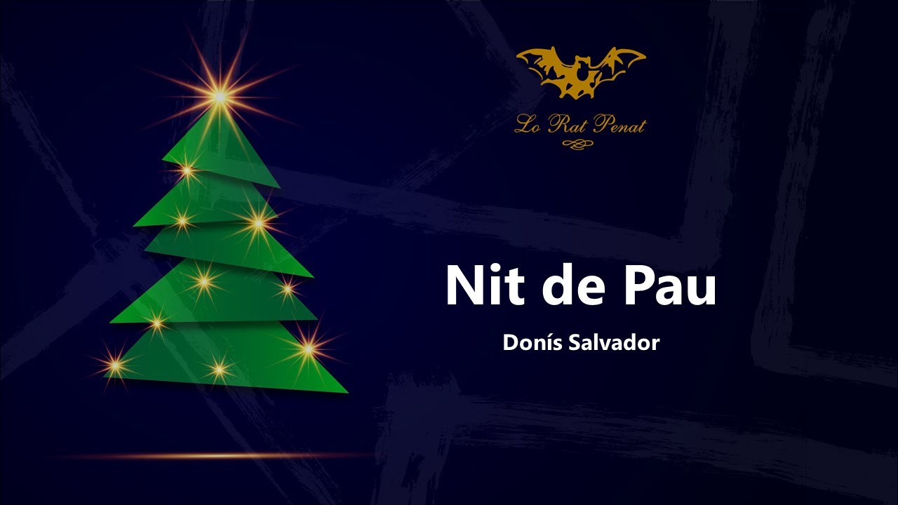 🎄👼 Donís Salvador - Nit de Pau - Cançó de Nadal en valencià