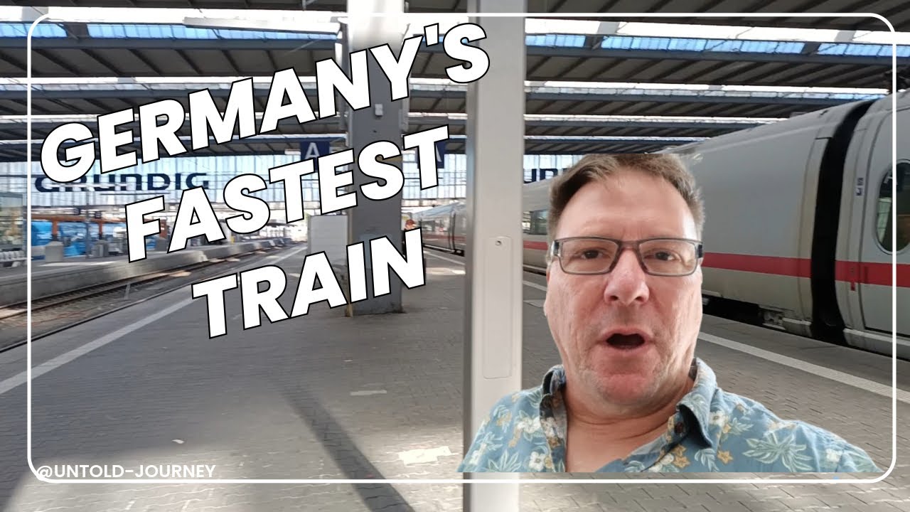 What It’s REALLY Like on Germany’s Fastest Train | Munich ➜ Hagen🚄🇩🇪