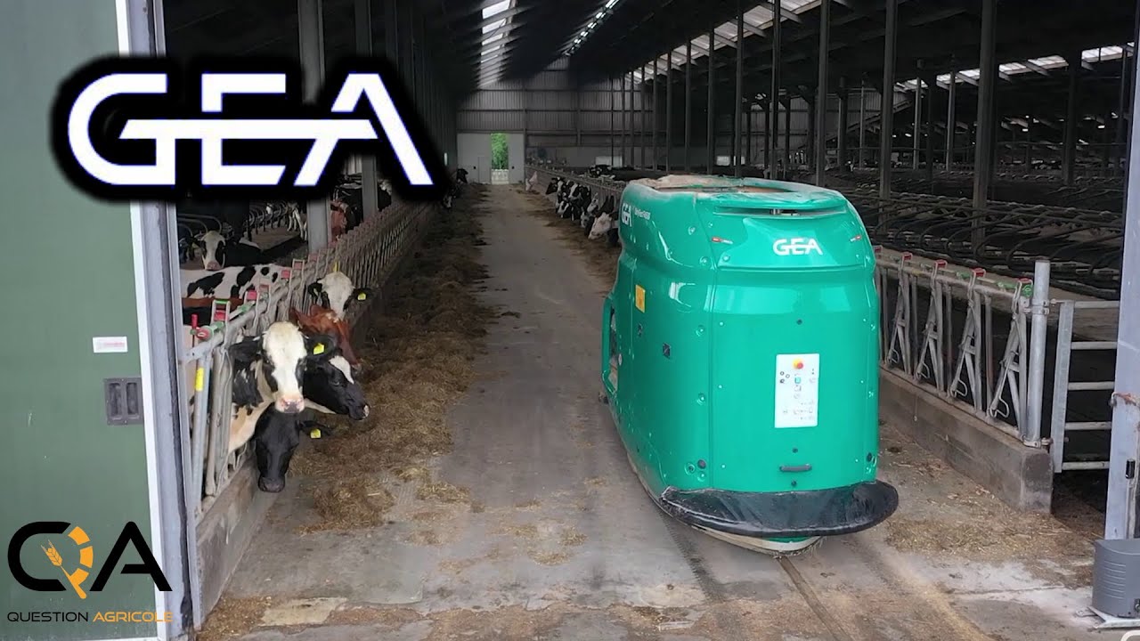 GEA : Innovation et Automatisation pour les Producteurs Laitiers!