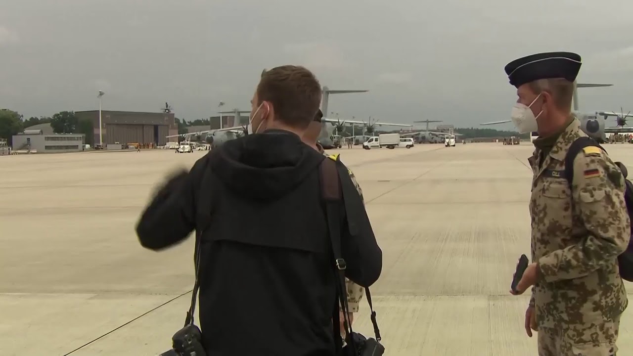 Afghanistan Military Withdrawal | German armed forces return from Afghanistan ​​​​​​​| LIVE