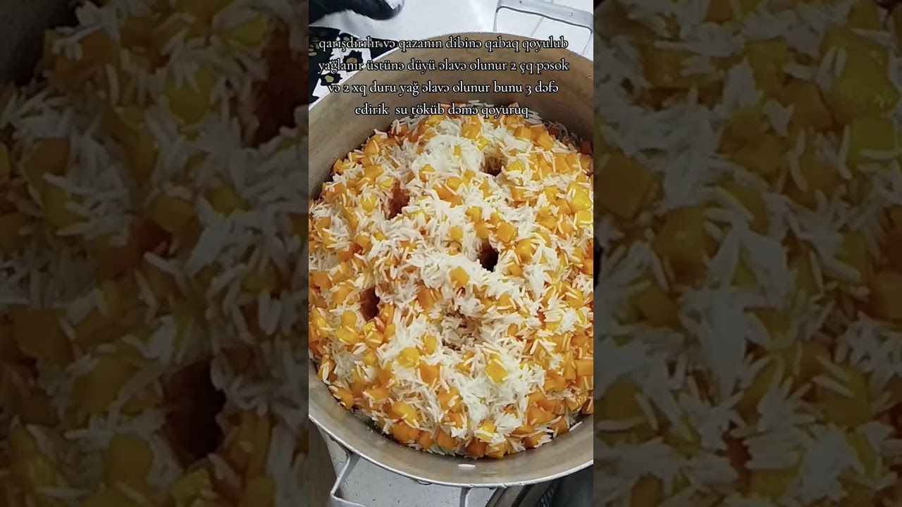 Cənub mətbəxindən boranı plov 🤌 kanalımıza abunə olub bəyənməyi unutmayaq 