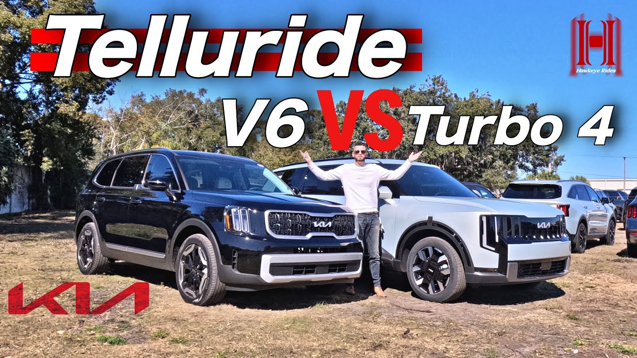 2027 Kia Telluride Turbo 4 vs 2025 Telluride V6 Which One is Better?