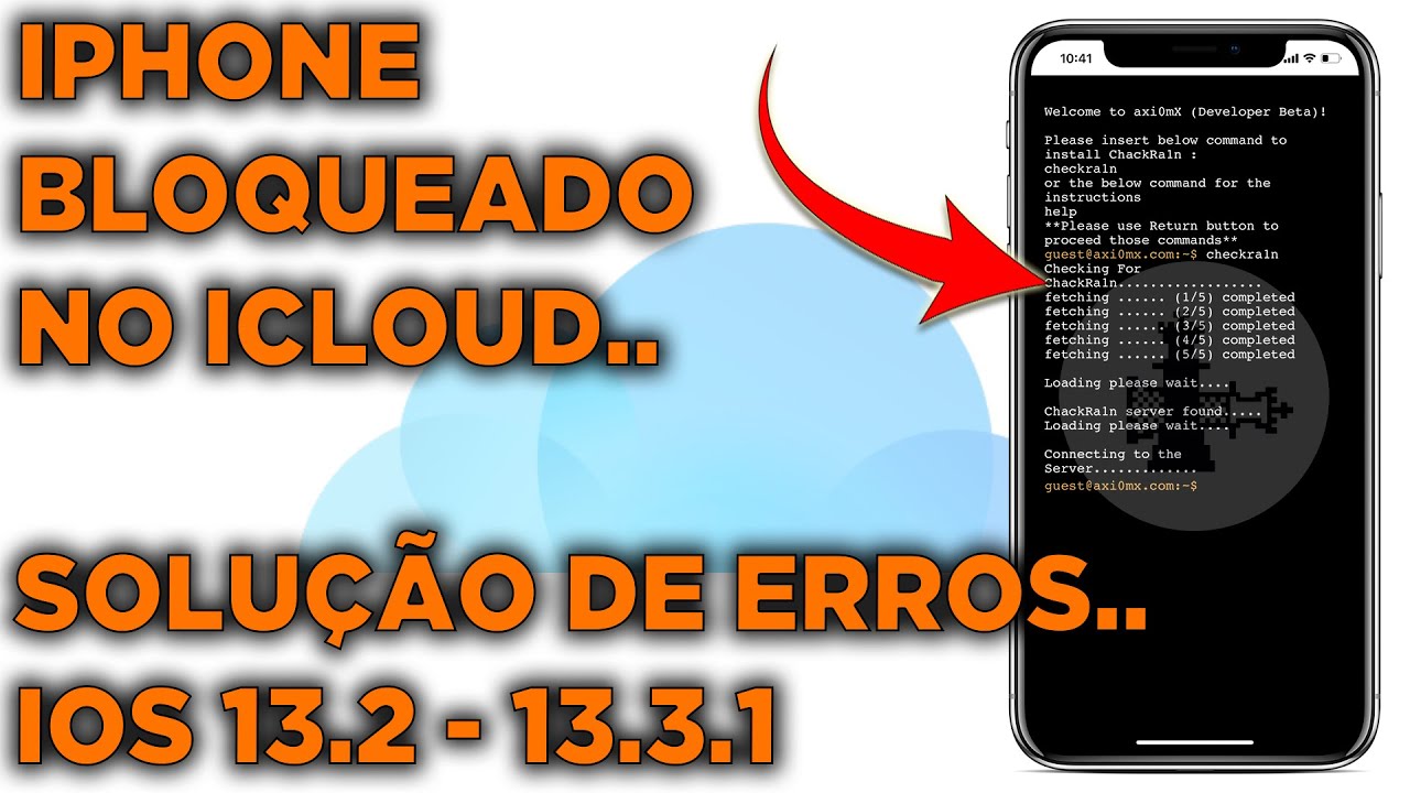 Bypass iCloud checkra1n windows Solução de erros..