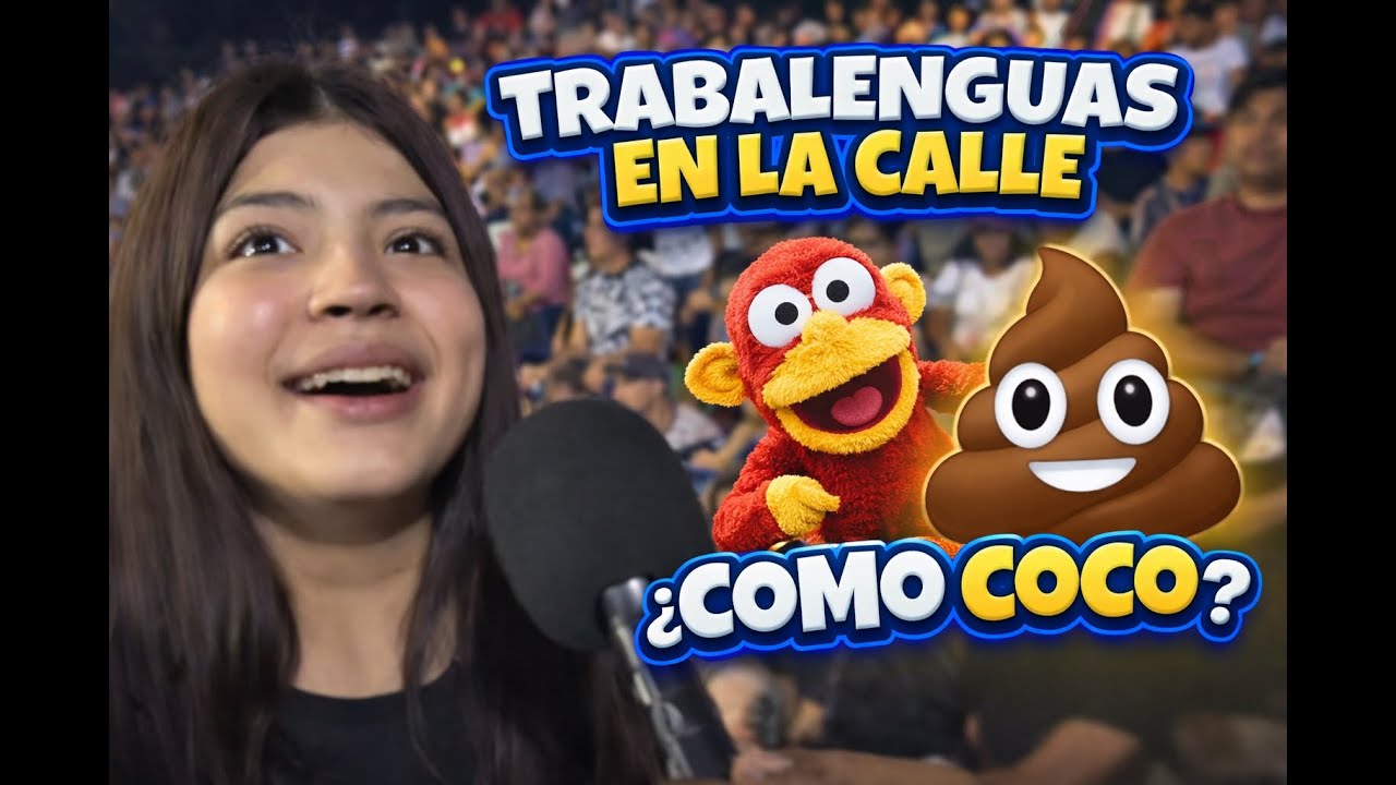 Trabalenguas en la calle reacciones inesperadas 😂  ¿Puedes decir “cómo coco” sin equivocarte?