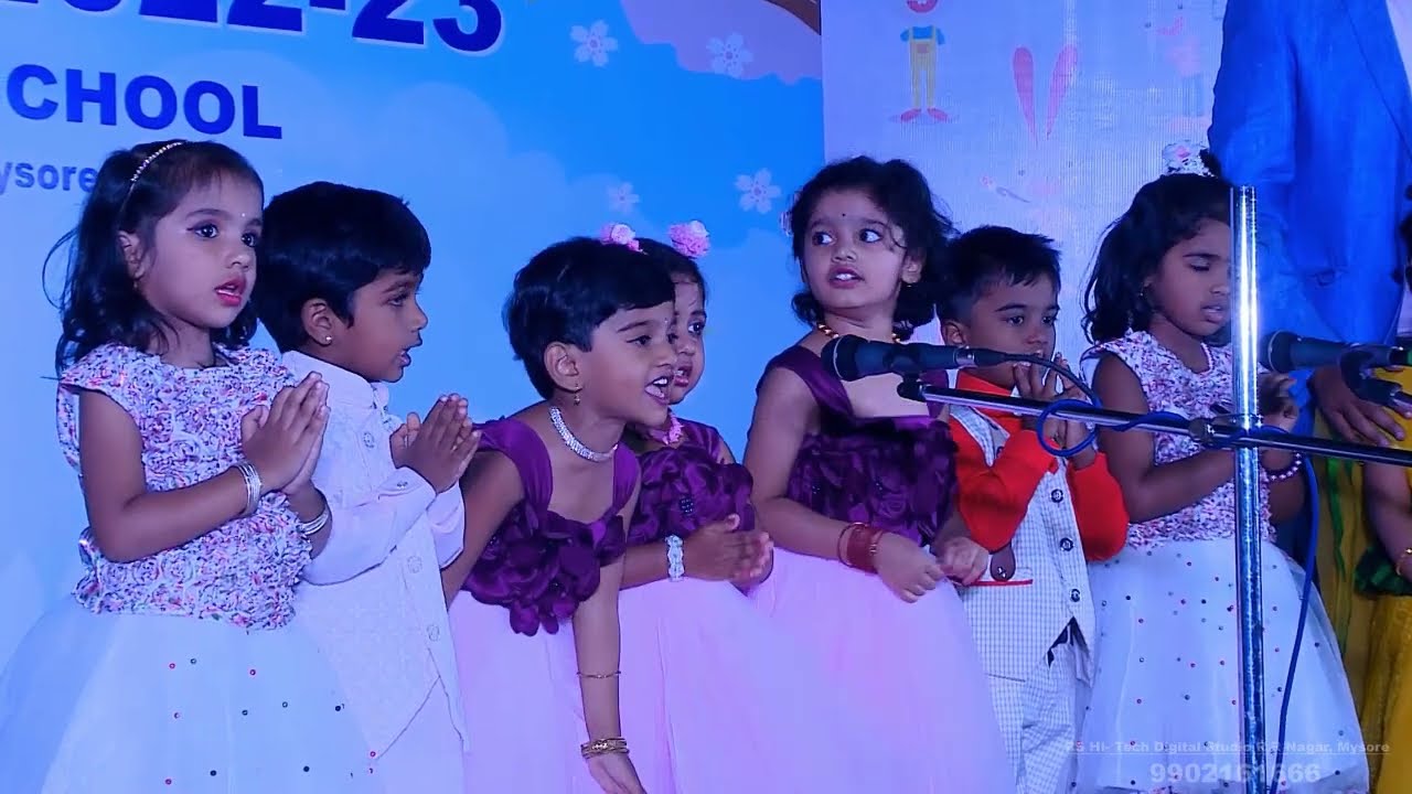 Prayer Hey Sharade Daye Paalisu Eurokids Dattagalli Annual Day 2022-23