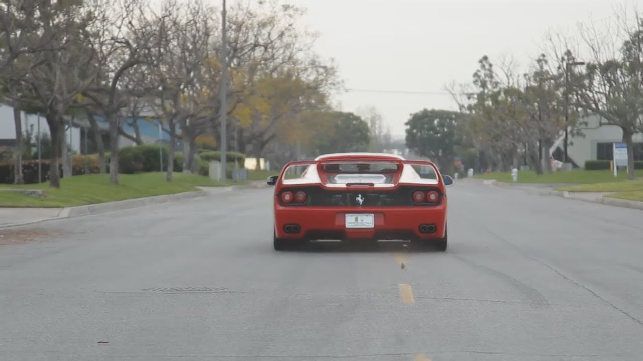 FERRARI ENGINE SOUND! Ferrari California/348/458/599GTO/Italia/430/360 Exhaust_Stright Pipe!