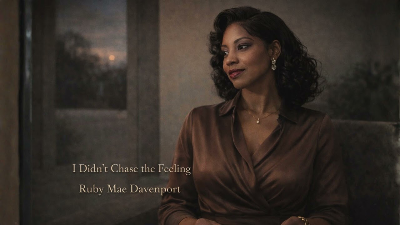 I Didn’t Chase the Feeling – Ruby Mae | Quiet Jazz Soul About Restraint & Growth