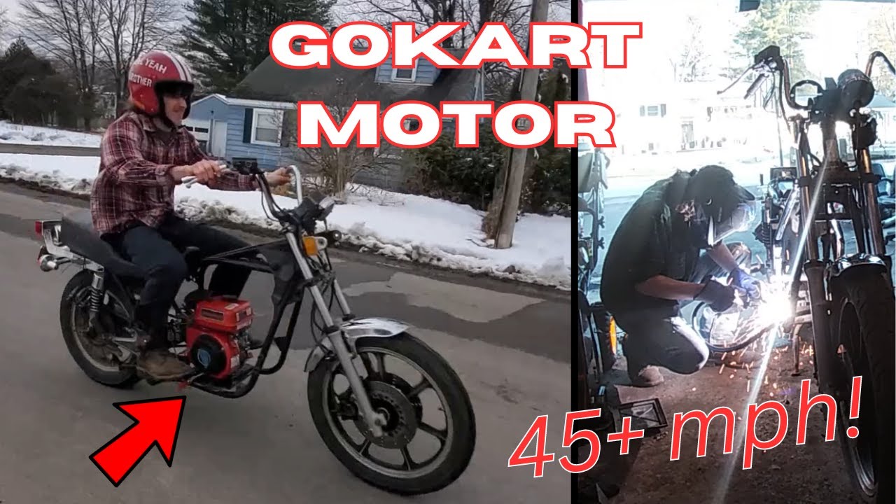 Swapping a Predator 212cc into a motorcycle