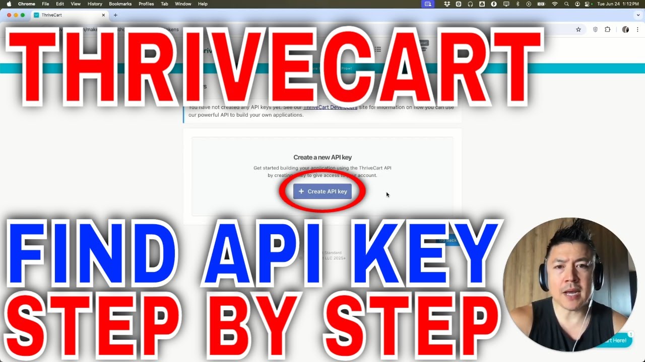 ✅ How To Find ThriveCart API Key 🔴