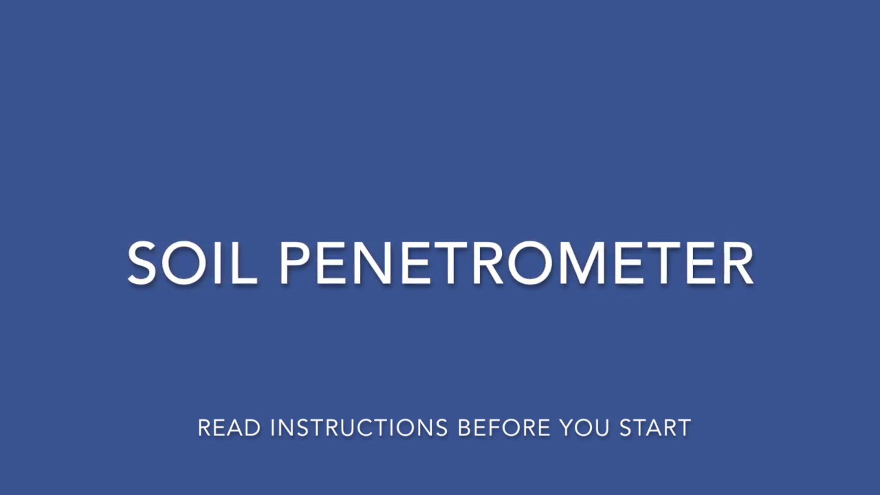 Soil Penetrometer