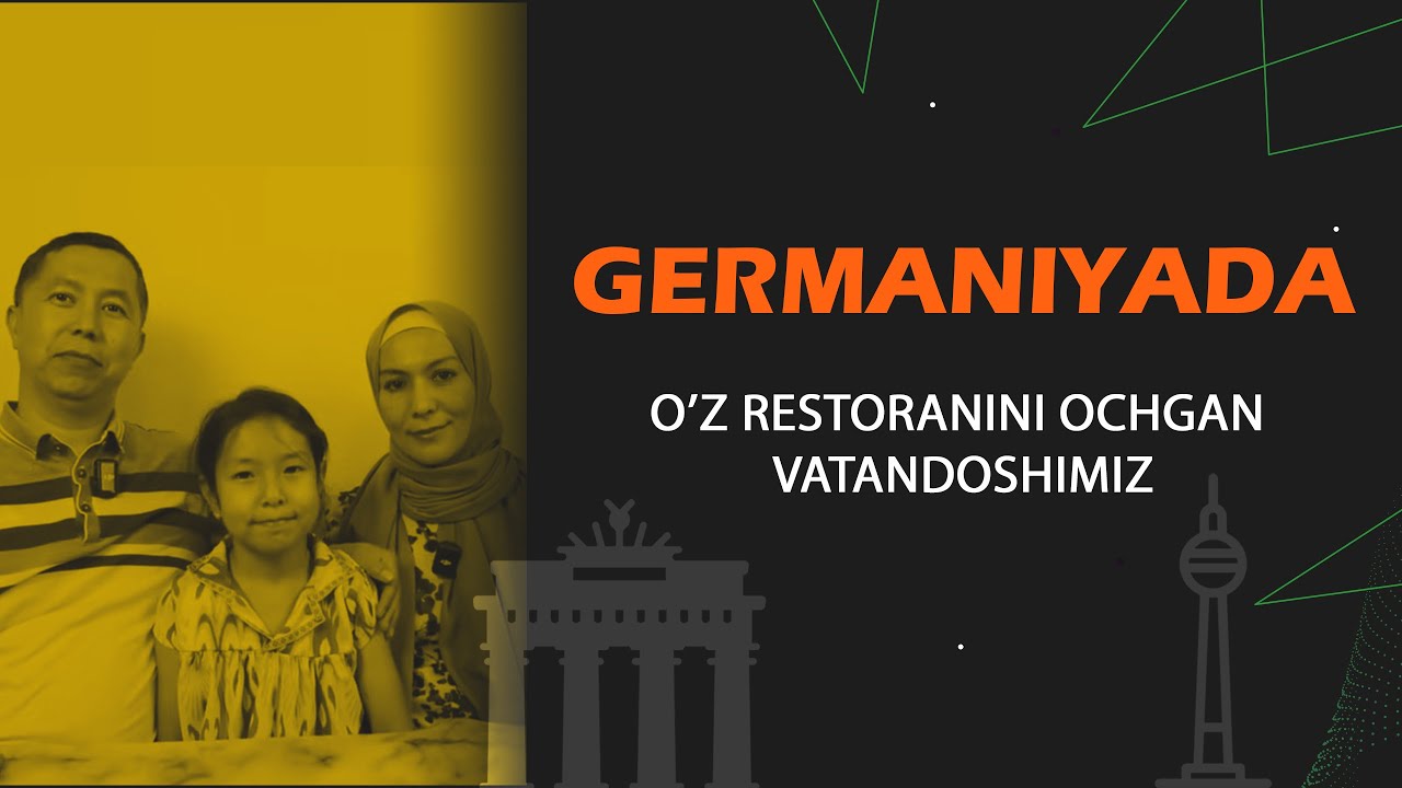 Germaniyada o'z restoranini ochgan vatandoshimiz
