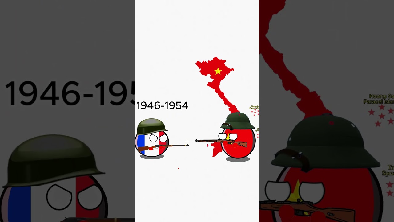 Lịch sử Qu&acirc;n đội nh&acirc;n d&acirc;n Việt Nam  #countryballs #history #vietnam #army