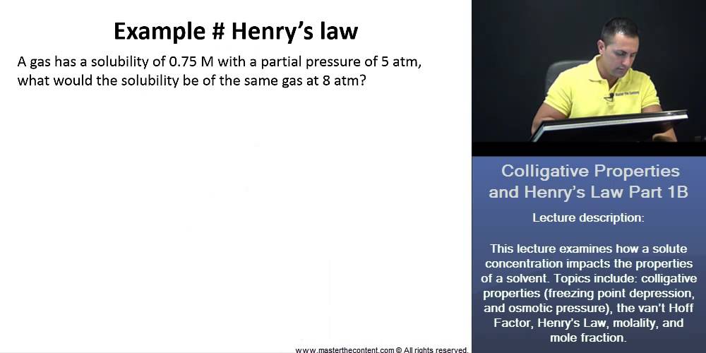 MCAT®: Henry’s Law Explained + Example