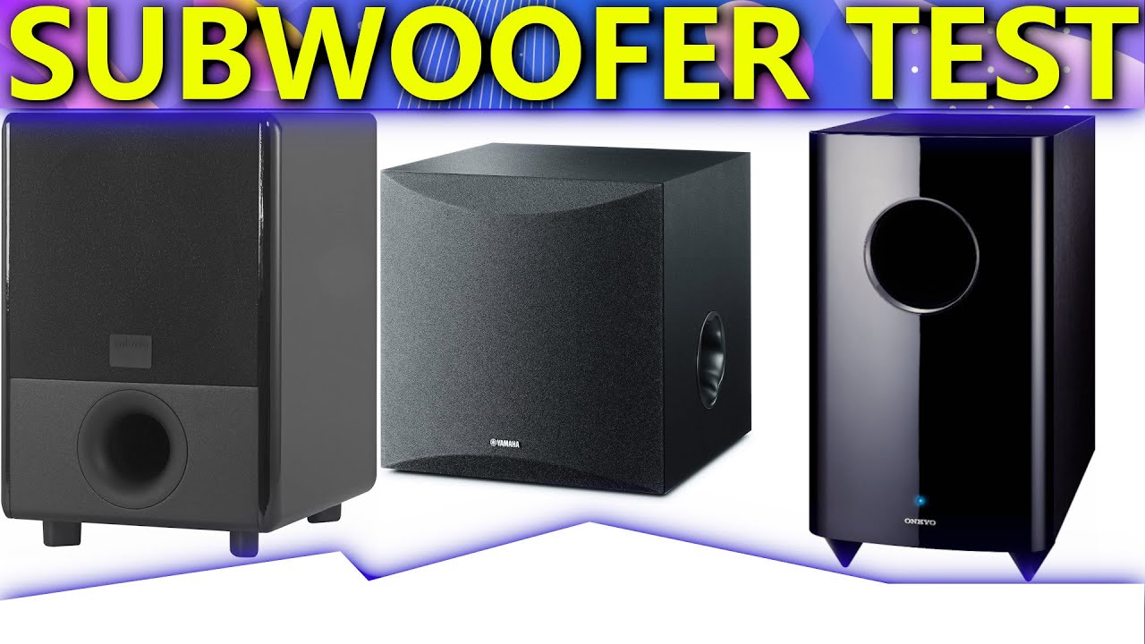 ✔ Subwoofer Test 2023 | Vorstellung der Besten 3♯