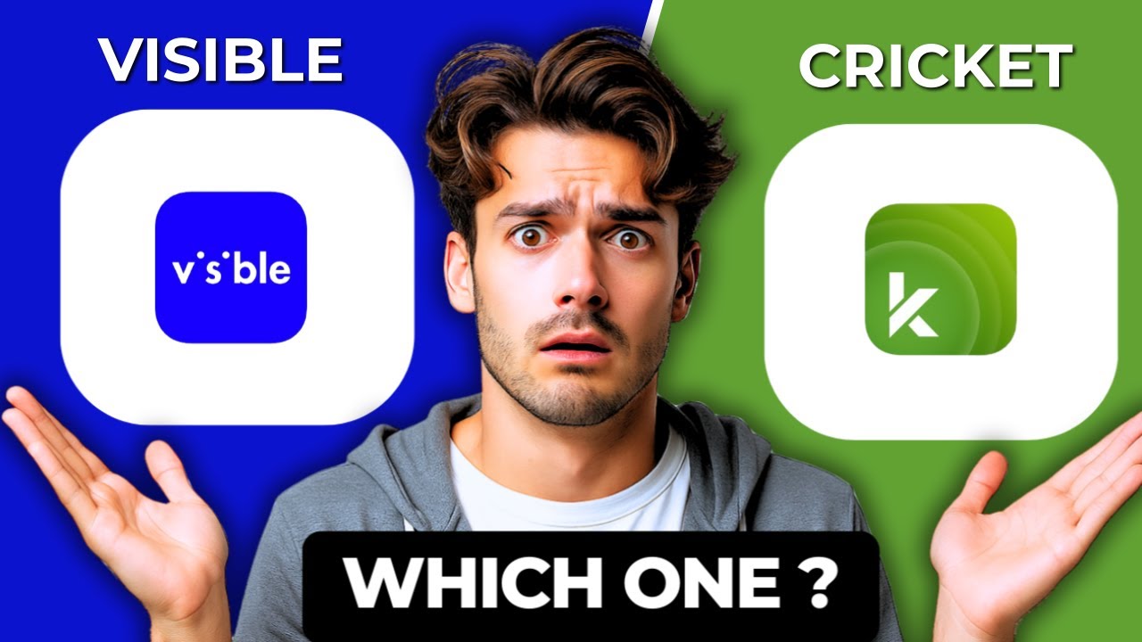 Сравнение Visible и Cricket 2026 | Лучший поставщик предоплаченной беспроводной связи?