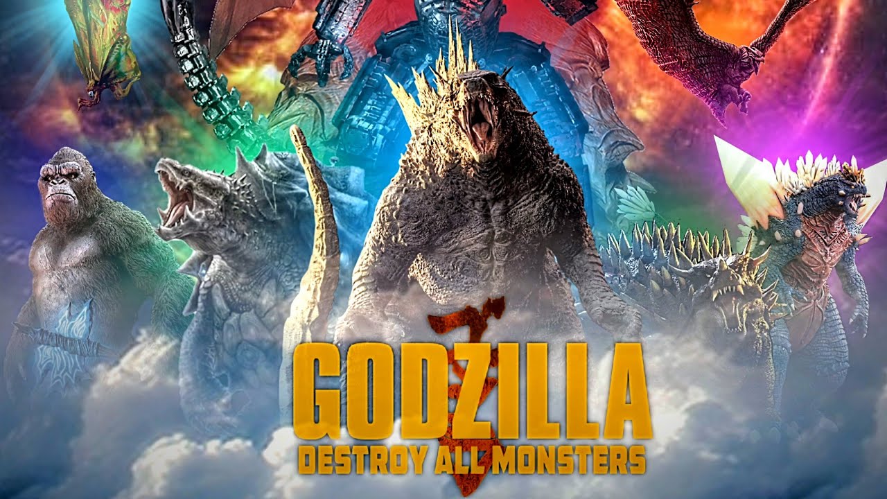 My Fan-Made Godzilla Posters! (Destroy All Monsters, GvK 2, ect.)