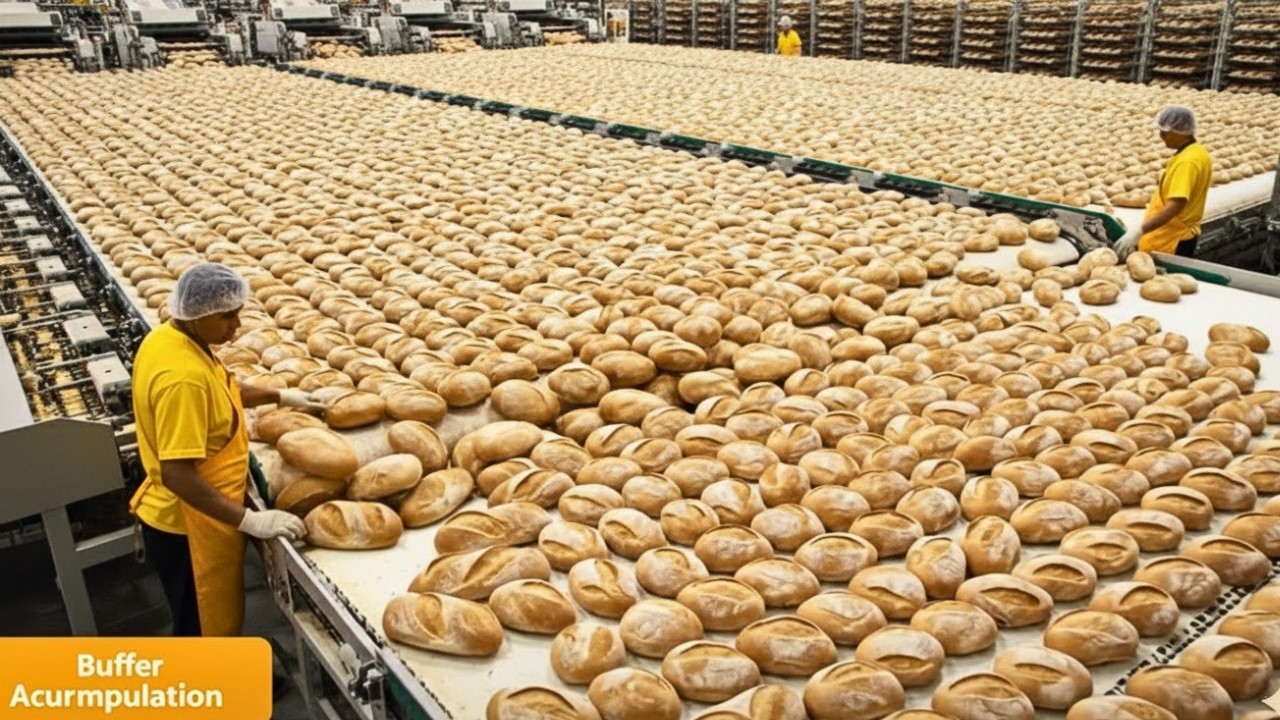 Inside the Modern Artisan Bread Factory | The Complete Step-by-Step Process Revealed! (FULL PROCESS)