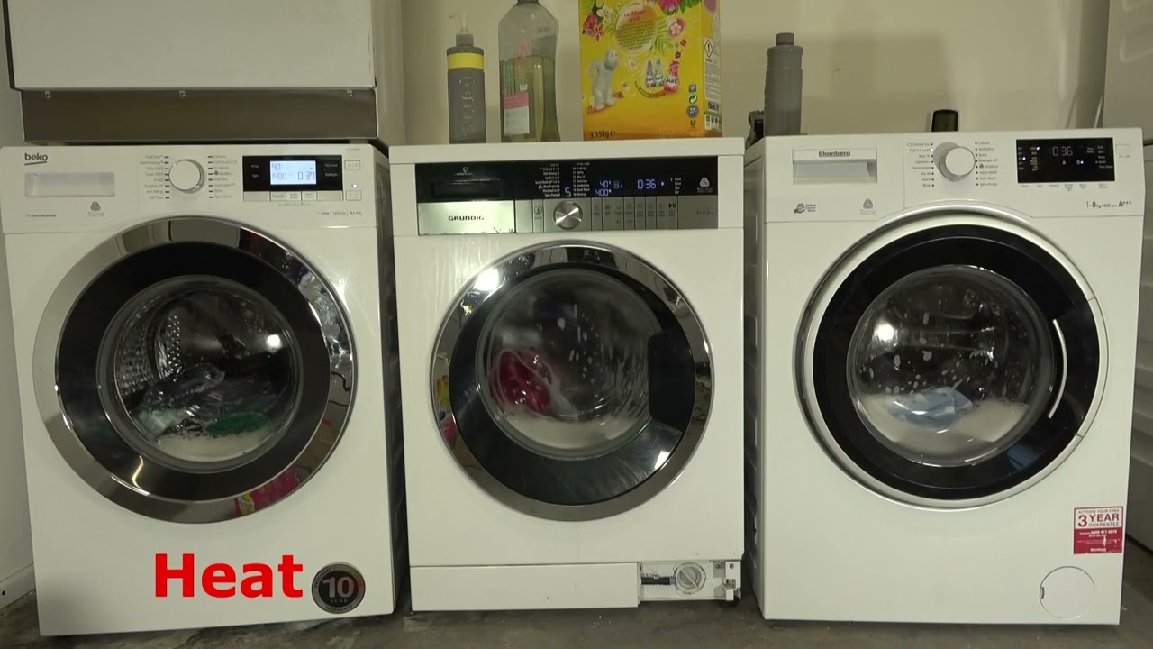 Wash Race No.393 - Beko vs grundig vs blomberg / Daily Quick vs Aqua 40 40 vs Full Fast load