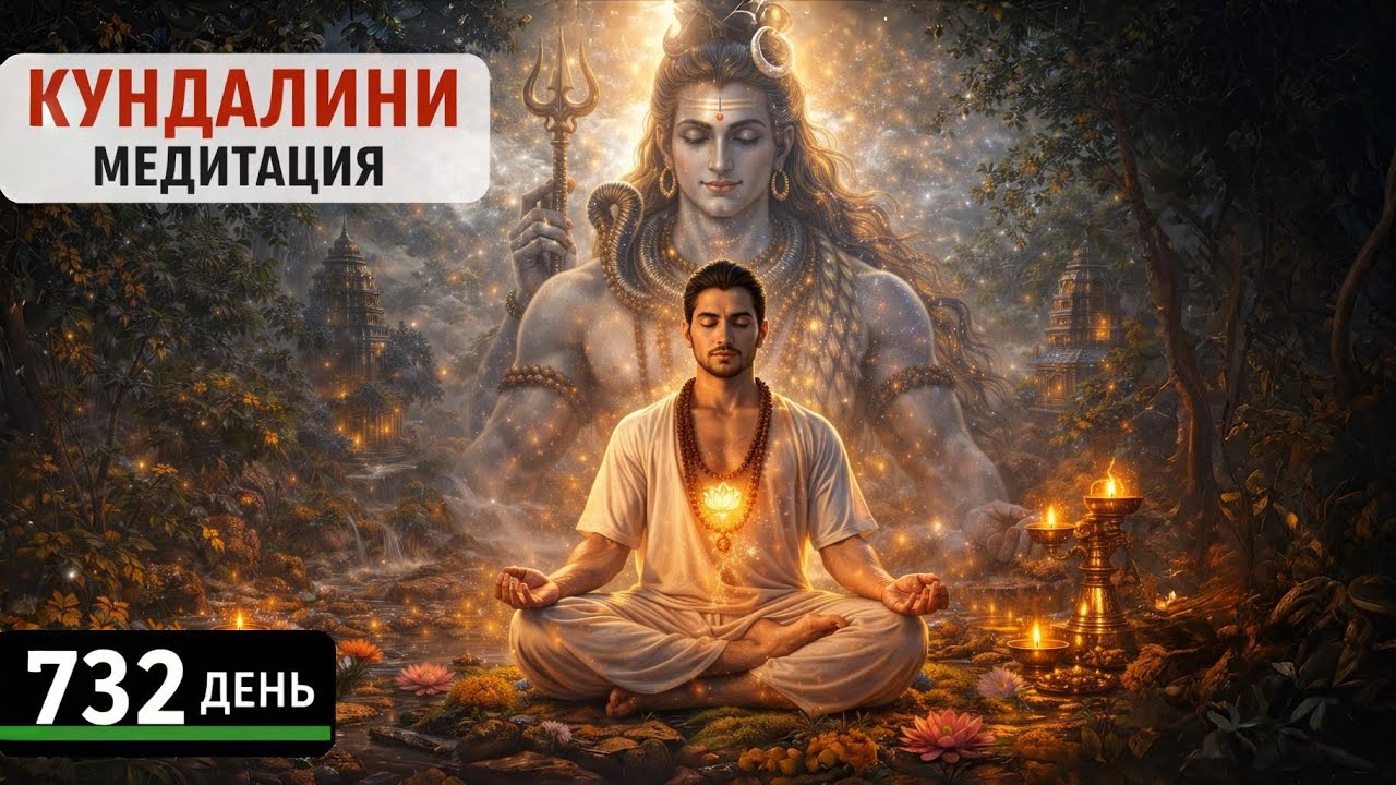 Кундалини медитация | 732 день — Путь Авадхуты: союз Шивы и Шакти | Глубокая тантрическая практика