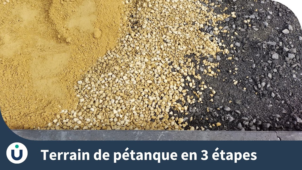 Construction d'un terrain de pétanque - Tutorial Jatu