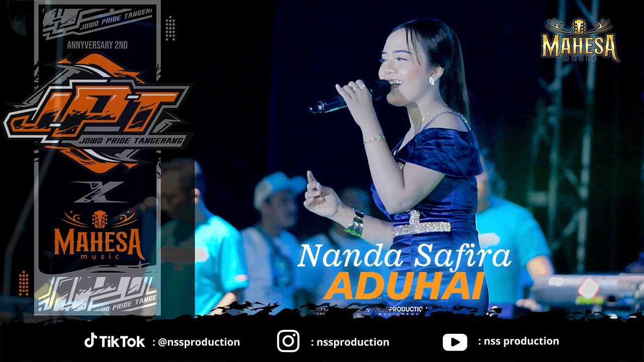 NANDA SAFIRA - ADUHAI | MAHESA MUSIC LIVE ANIV 2nd JOWO PRIDE TANGERANG
