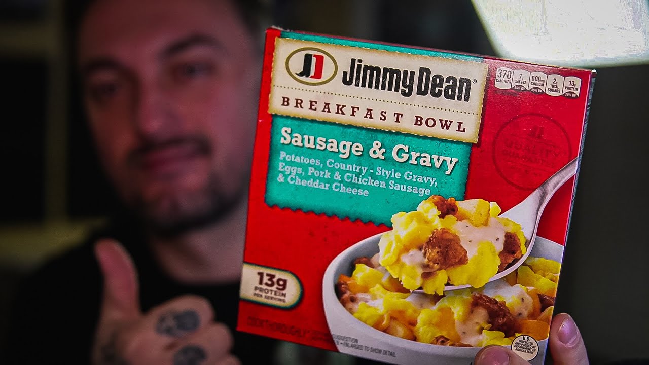 Jimmy Dean Sausage & Gravy Breakfast Bowl | Losing My Job & an Emotional THANK YOU l ASMR Whispered