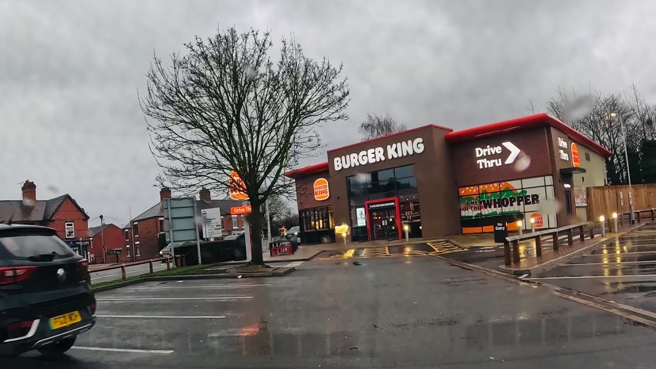 Drive down Gresty Rd & round the Retail Park - Crewe