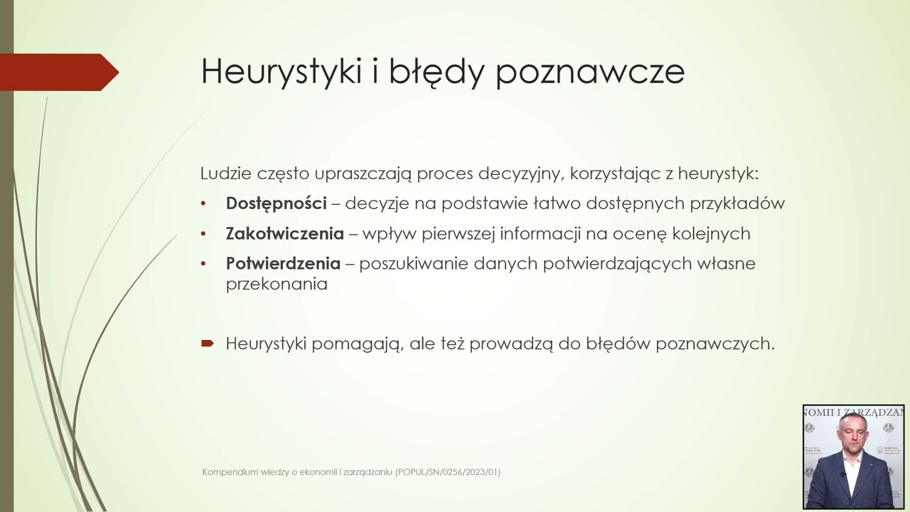dr Martin Dahl  - Podejmowanie Decyzji w Biznesie