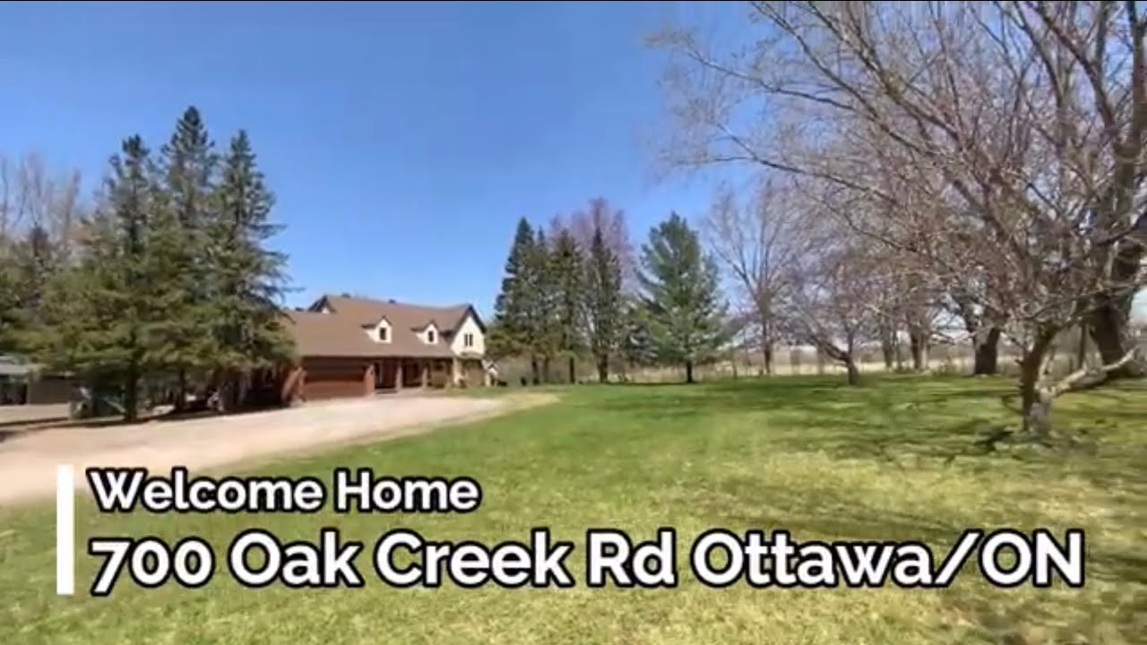 700 Oak Creek Rd Ottawa/ON FOR SALE MLS 1290644