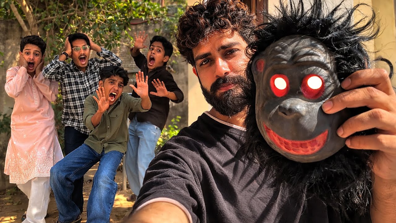 Barat Se Pehle Bachon Ko Dara Diya 😱 | Horror Prank in Village 😂#vlog #funny #villagelife 