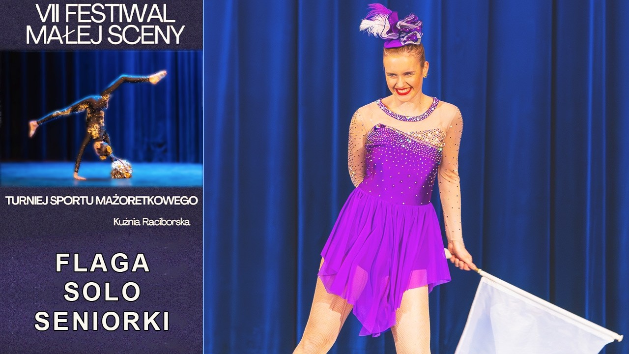 FLAGA SOLO SENIORKI - KLAUDIA GRABARCZYK, FAME / ŁÓDŹ - Kuźnia Raciborska 2024 | PL - OL133