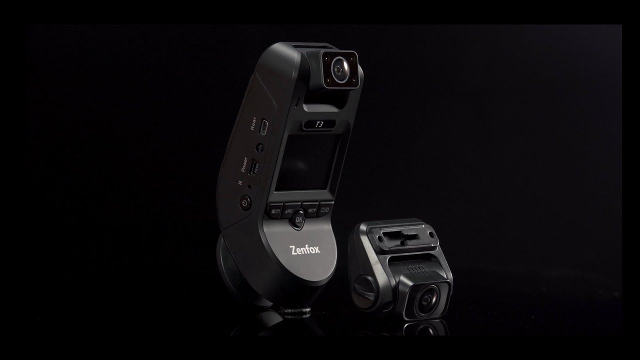 Zenfox T3 3CH 3 Channel Dash Cam for Taxi/Uber Introduction Video