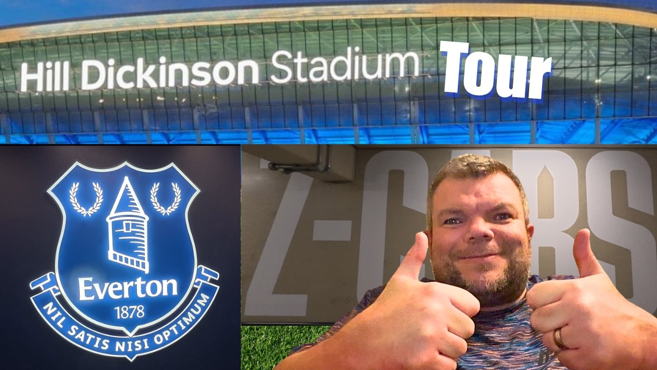Inside Everton’s New Stadium! Hill Dickinson Stadium Tour (Everton FC)