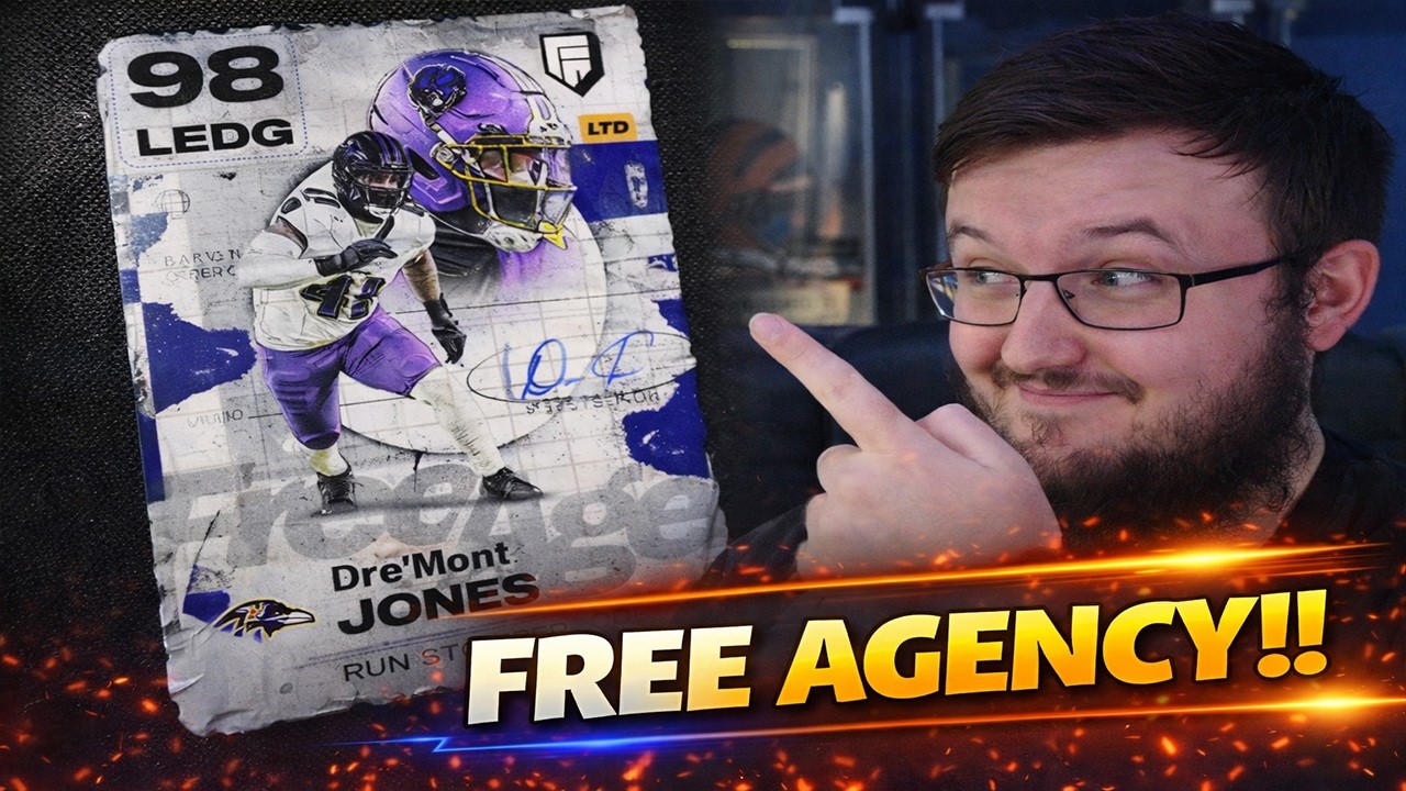 FREE AGENCY PROMOOOOOOOOOOOO........|   MADDEN 26 ULTIMATE TEAM
