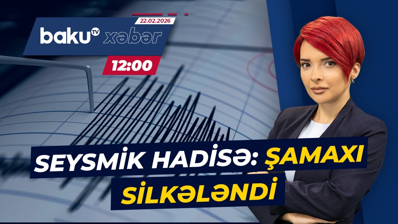Respublika Seysmoloji Xidmət Mərkəzi məlumat yaydı - Baku TV CANLI