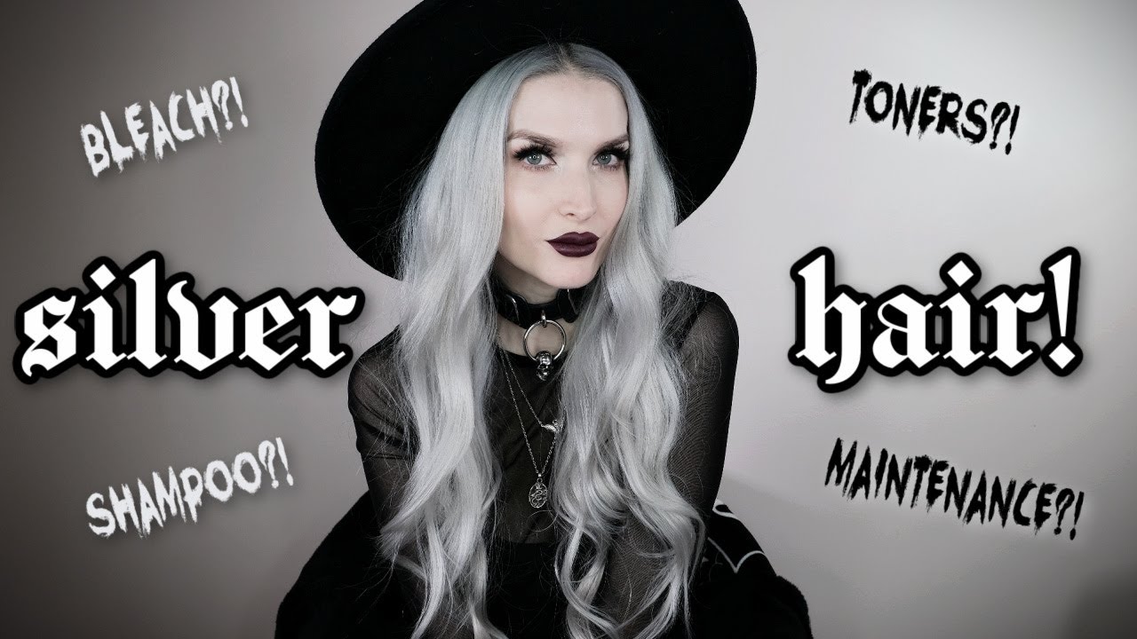 Silver/Platinum Hair Tips + Products!!