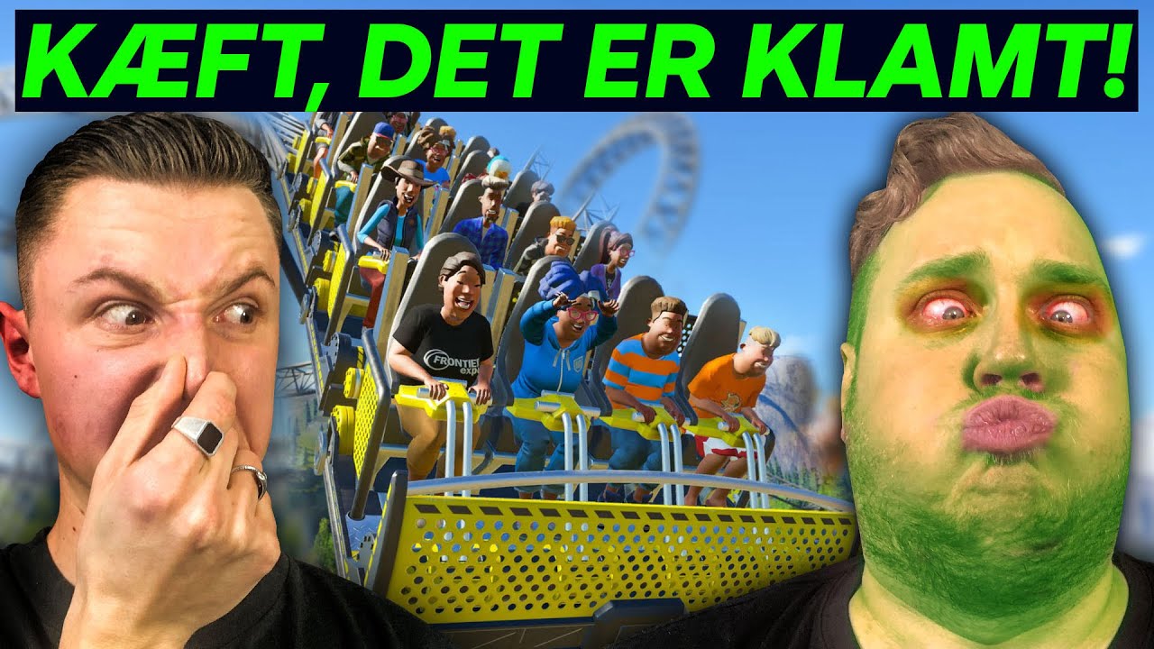 KÆMPE bræk-fest i Planet Coaster!