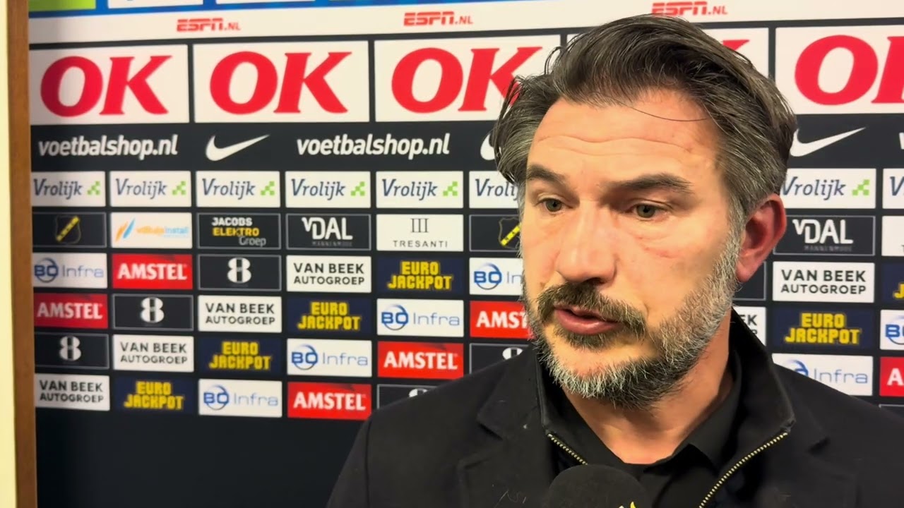 BSR TV: Carl Hoefkens na NAC - Excelsior (0-2)