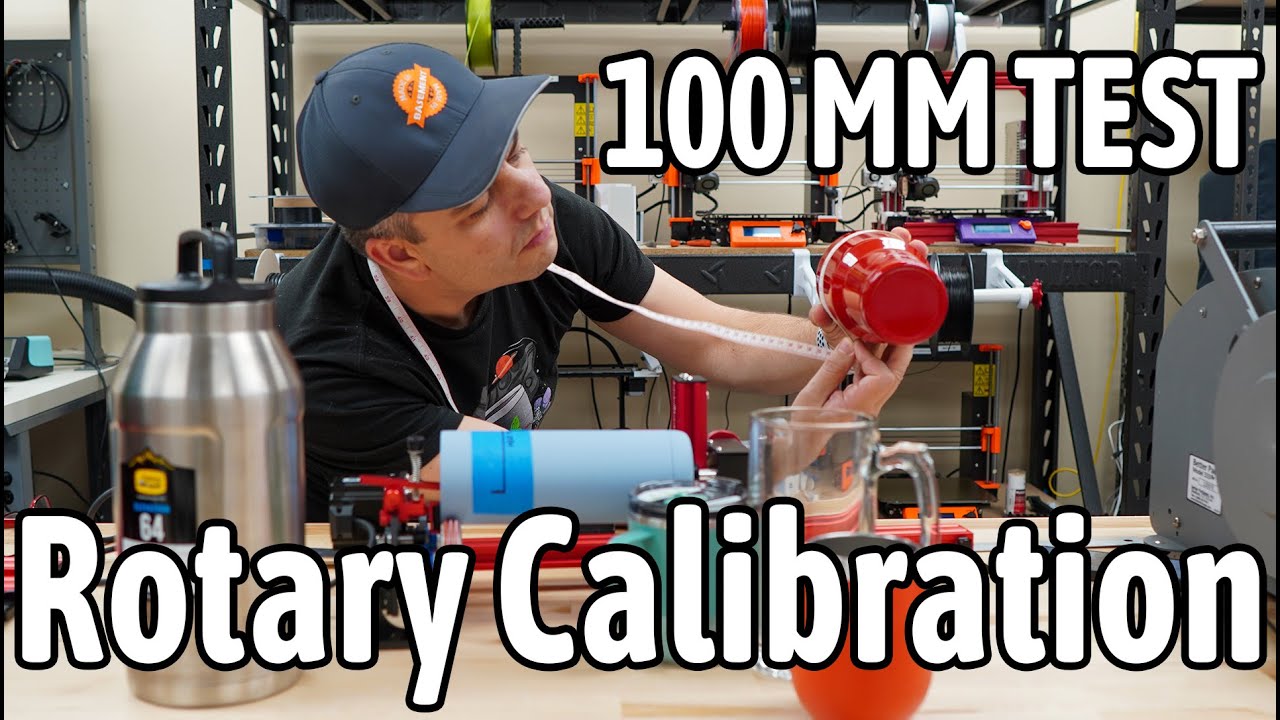 Rotary Attachment Calibration: 100mm Square Test